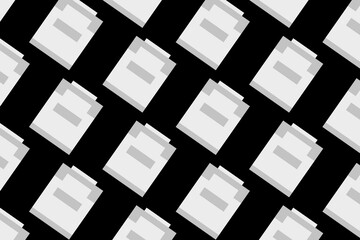 Abstract 3d pattern background illustration