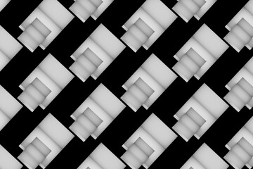 Abstract 3d pattern background illustration