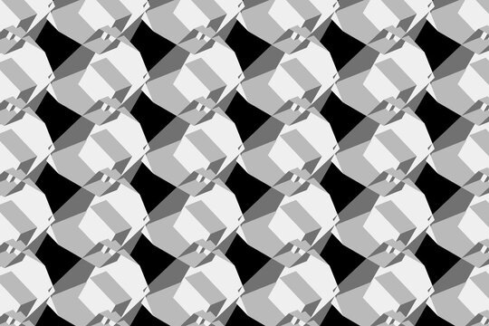 Abstract 3d pattern background illustration
