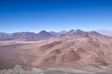 View from the top of Lascar volcano, Chile