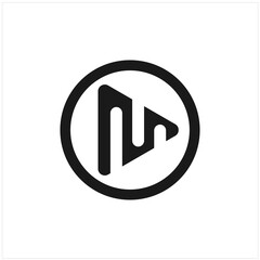 Letter M logo icon design template elements - Illustration