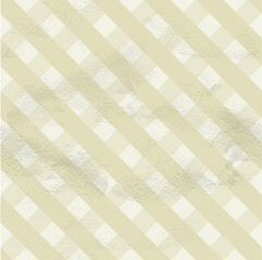 Seamless vintage beige pattern of crossed strips on grange paper
