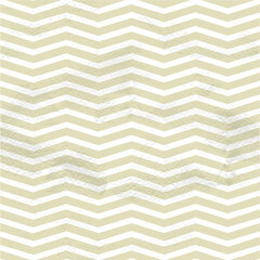 Seamless vintage beige pattern of thin zigzag (chevron) on grange paper