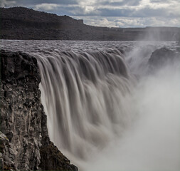 Glacial waterfall, Dettifoss, Iceland
