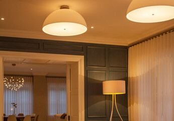 Illuminated domed lights © Tom Merton/KOTO