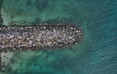 inlet from above