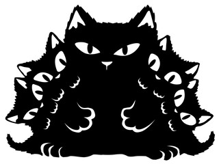 Cat Black, Kitten Parent