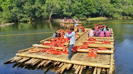 river rafting at kuruwadweep,The rafts are made up of bamboos providing you a thrilling and exciting journey through the streams,
Kuruvadweep, Wayanad, Kalpetta, Kerala
,12/01/2017