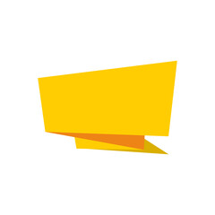 Flat linear promotion ribbon banner, scroll, price tag, sticker, badge, poster. Vector illustration