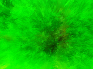 Effect of green color background.