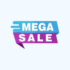 Sale banner template design, Big sale special offer. end of season special offer banner. vector illustration.