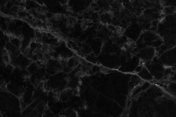 Black marble natural pattern for background, abstract natural marble black and white