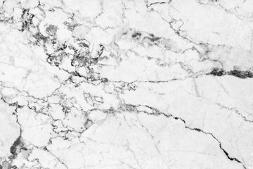 White marble texture background pattern with high resolution.