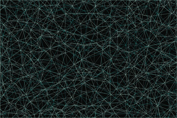 abstract dark green colored background with sketch lines can be used as pattern, texture, wallpaper or banner