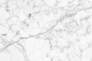 White marble texture background pattern with high resolution.