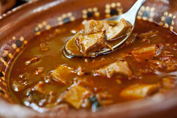 Traditional Mexican dish known as Pancita