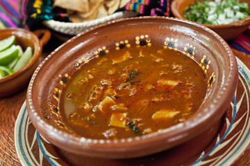 Traditional Mexican dish known as Pancita