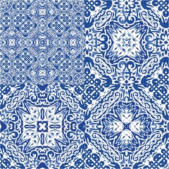 Ceramic tiles azulejo portugal.
