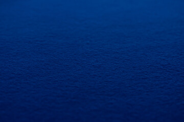 青いフェルトのアップ