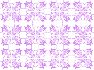 Seamless pattern design with floral background elements, beautiful ornaments