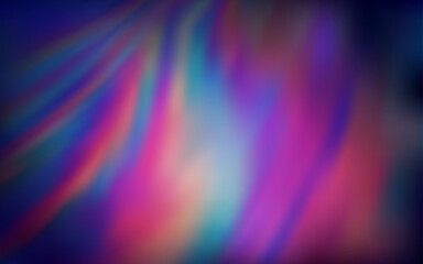 Dark Purple vector blurred background.