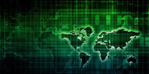 Obraz premium Global Company