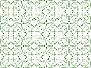 Seamless pattern design with floral background elements, beautiful ornaments

