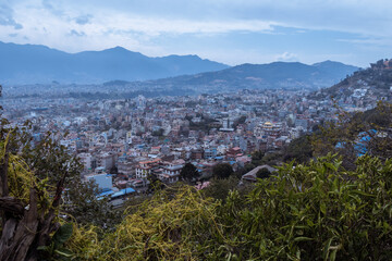 Kathmandu area as seen from Swayambhunath Stupa