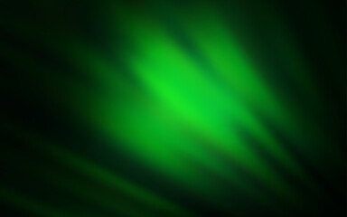 Dark Green vector background with stright stripes.