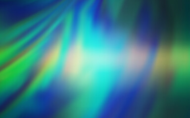 Light Blue, Green vector blurred template.