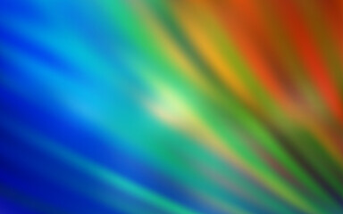 Dark Multicolor vector texture with colored lines.