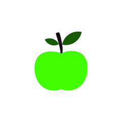 apple icon vector isolated white