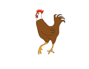 logo illustrazione per gallo galletto per arrosto griglia barbecue bbq involucro sacchetto rosticceria macelleria polleria