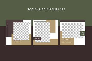 Premium Social Media Template. Poster brochure banner. Product.