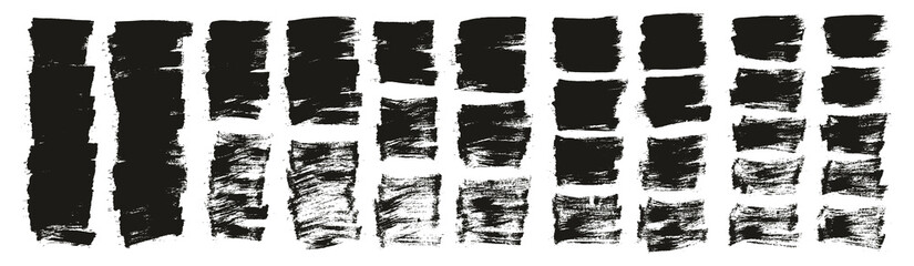 Flat Paint Brush Thin Short Background High Detail Abstract Vector Background Mega Set 