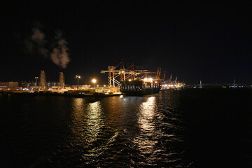 port nagoya in winter