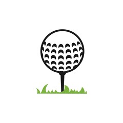 golf ball vector design template illustration