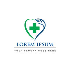 Fototapeta premium MEDICAL LOGO , HEALTHCARE LOGO VECTOR