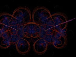 Imaginatory fractal background Image