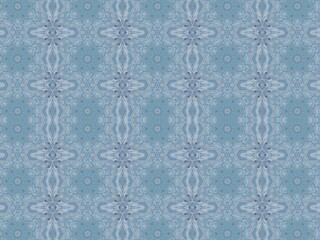 Blue and white (mixed cross pattern) design made with the help of graphics editing and formatting.