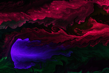 abstract colorful background with water