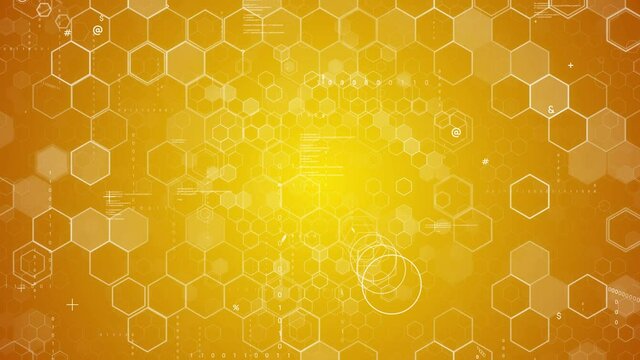 背景アニメーション　サイバー