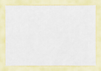 和紙の背景_01_イエロー