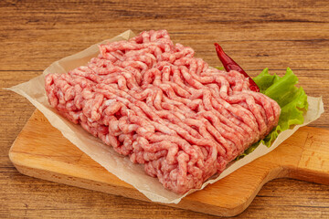 Minced meat - pork and beef
