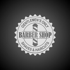 Fototapeta na wymiar Barbershop banner, label, logo