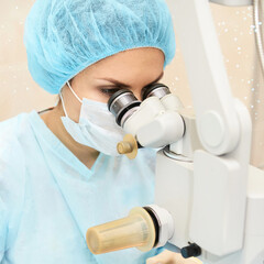 People at hospital background. Blue medical backdrop. Healthcare support. Cardiology sick patient....