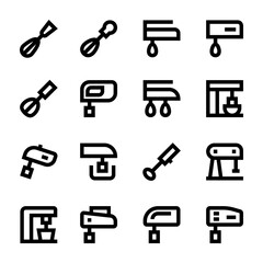 Coffee Beater Vector Icons 2