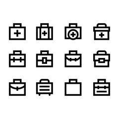 First Aid Box Vector Icons 2