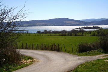 Obraz premium road in the mountains