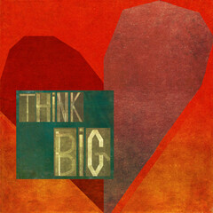 Textured illustration displaying the words: 